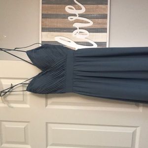 Blue Bridesmaid Dress